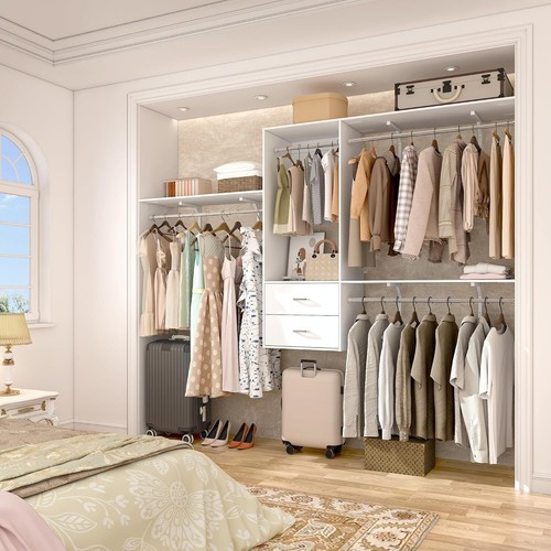 Hanging walk in - hanging, closet