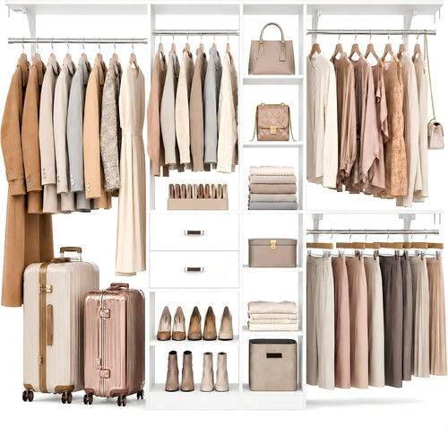 Closet system with - 96,