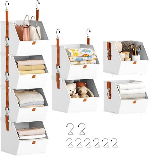 Hanging closet organizer - organizer, 4