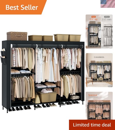 Portable closet wardrobe - portable,